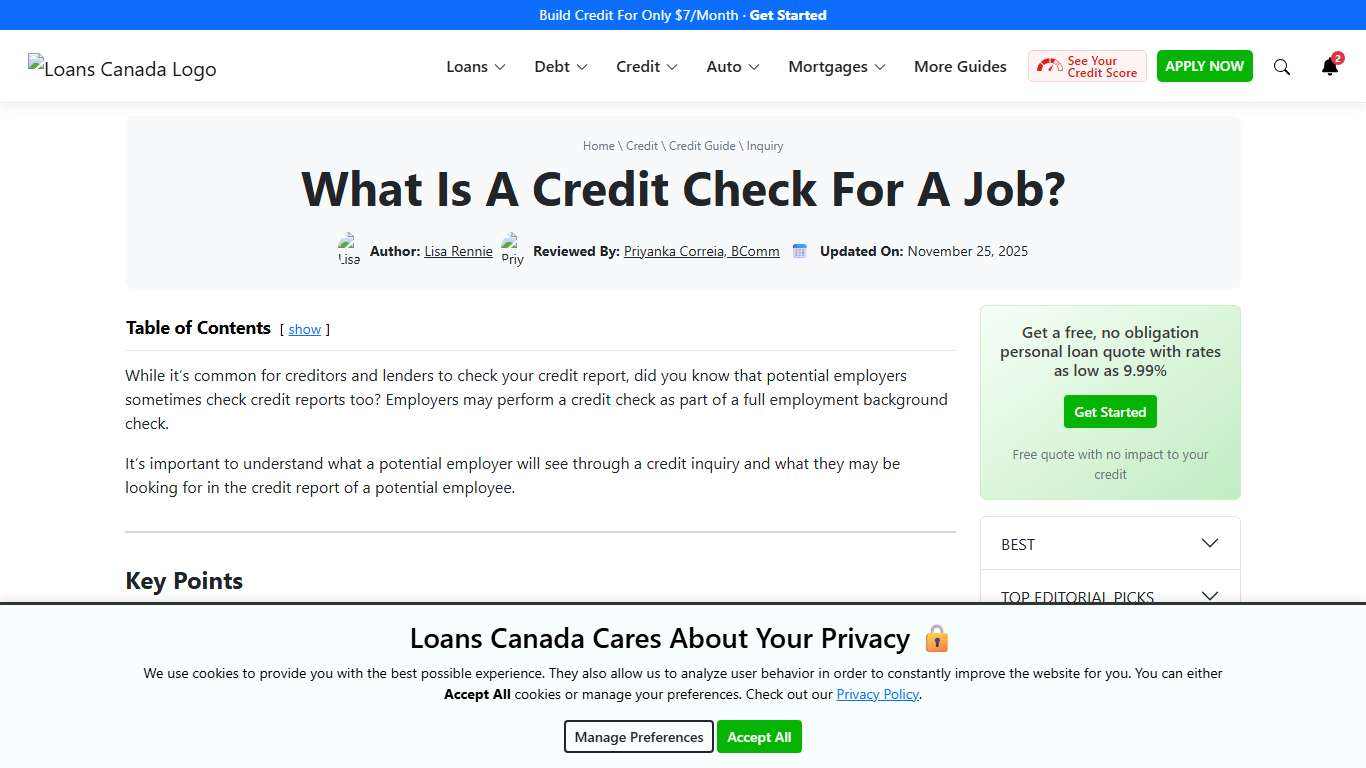 What Is A Credit Check For A Job?
